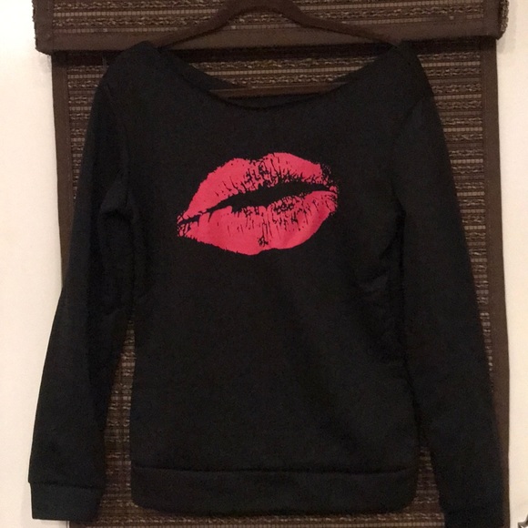 Other - Pink lips sweatshirt💋
